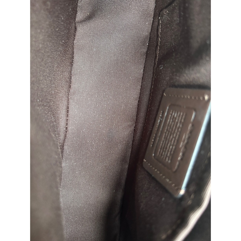 Coach Teri Maple Spazzolato Leather Shoulder Bag CV935 Excellent - Picture 7 of 11